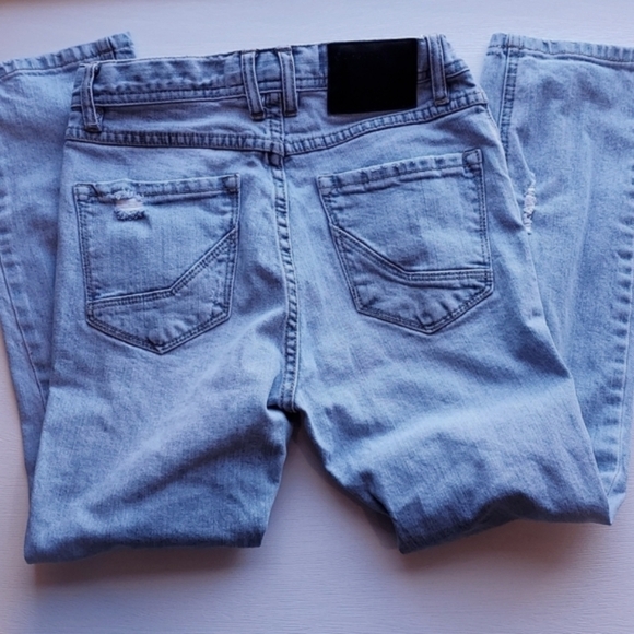 Empyre Verge Distressed Light Wash Jeans  25 - Picture 5 of 7